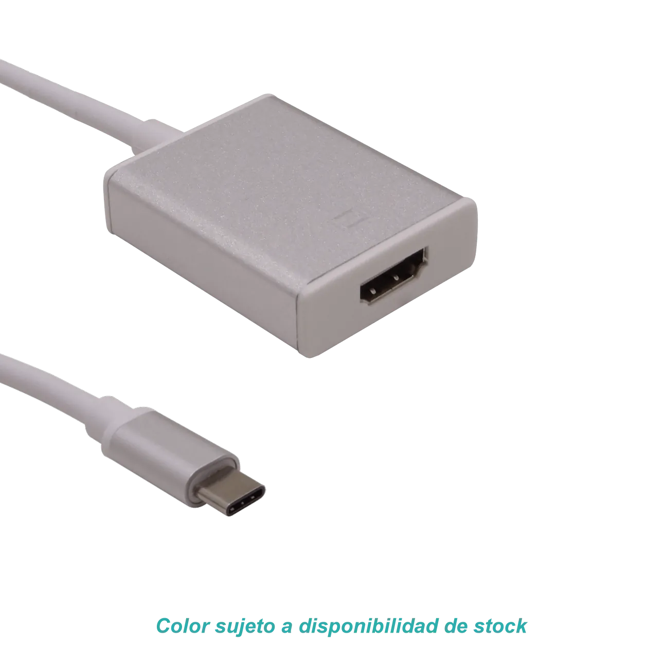 Adaptador USB-C Macho a HDMI Hembra v1.4, 1080p, 12cm, Solo para PC 3