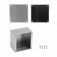 Caja Metálica FPCWM-3 (A11) – 100×100×65 mm con tapa 102×102 mm zincada - Miniatura 3