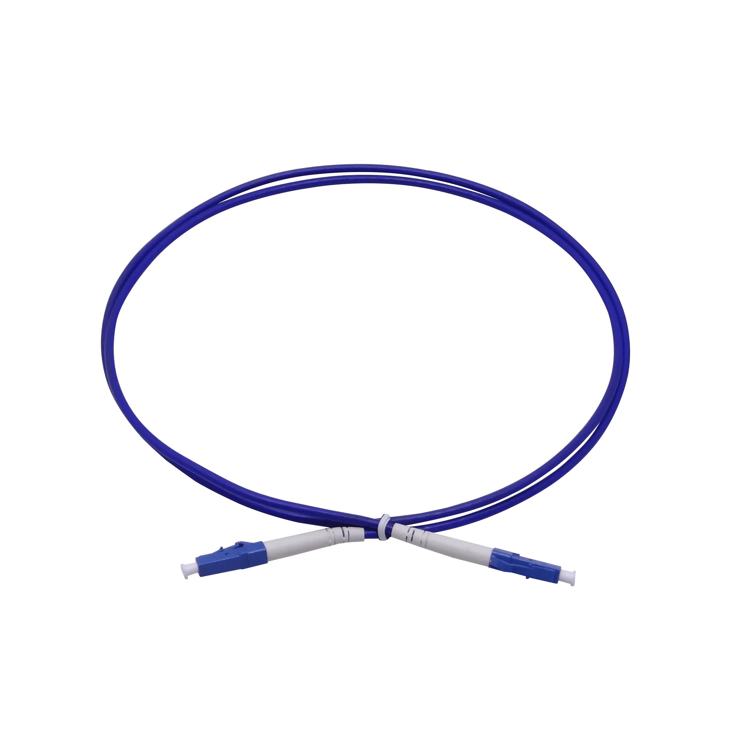 LSZH Blindado 1mt LC-LC SM Simplex Jumper Cable Fibra 3.0mm 9/125um 2