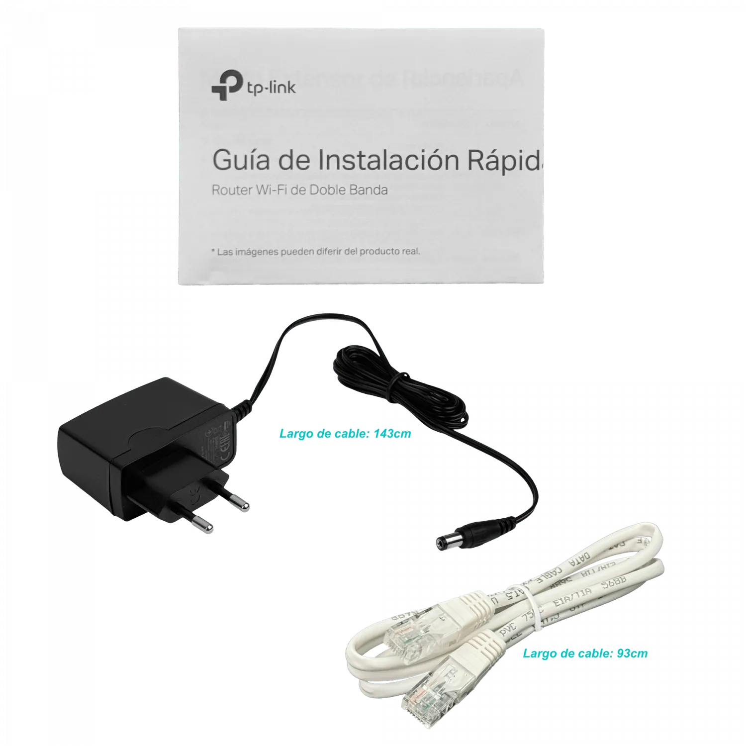 Router Wi-Fi 5 TP-Link Archer C50 - Doble Banda AC1200, Hasta 300 Mbps, 4 antenas externas 6