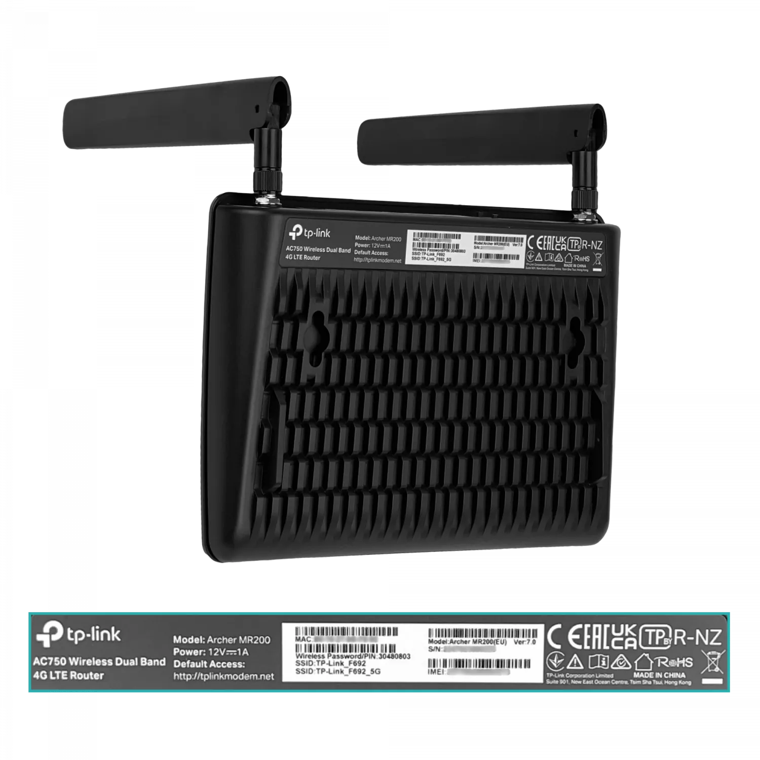 Router 4G TP-Link Archer MR200 con Wi-Fi de doble banda AC750 2