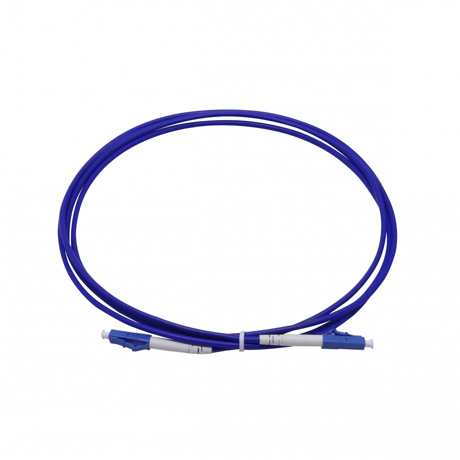 LSZH Blindado 2mt LC-LC SM Simplex Jumper Cable Fibra 3.0mm 9/125um 3