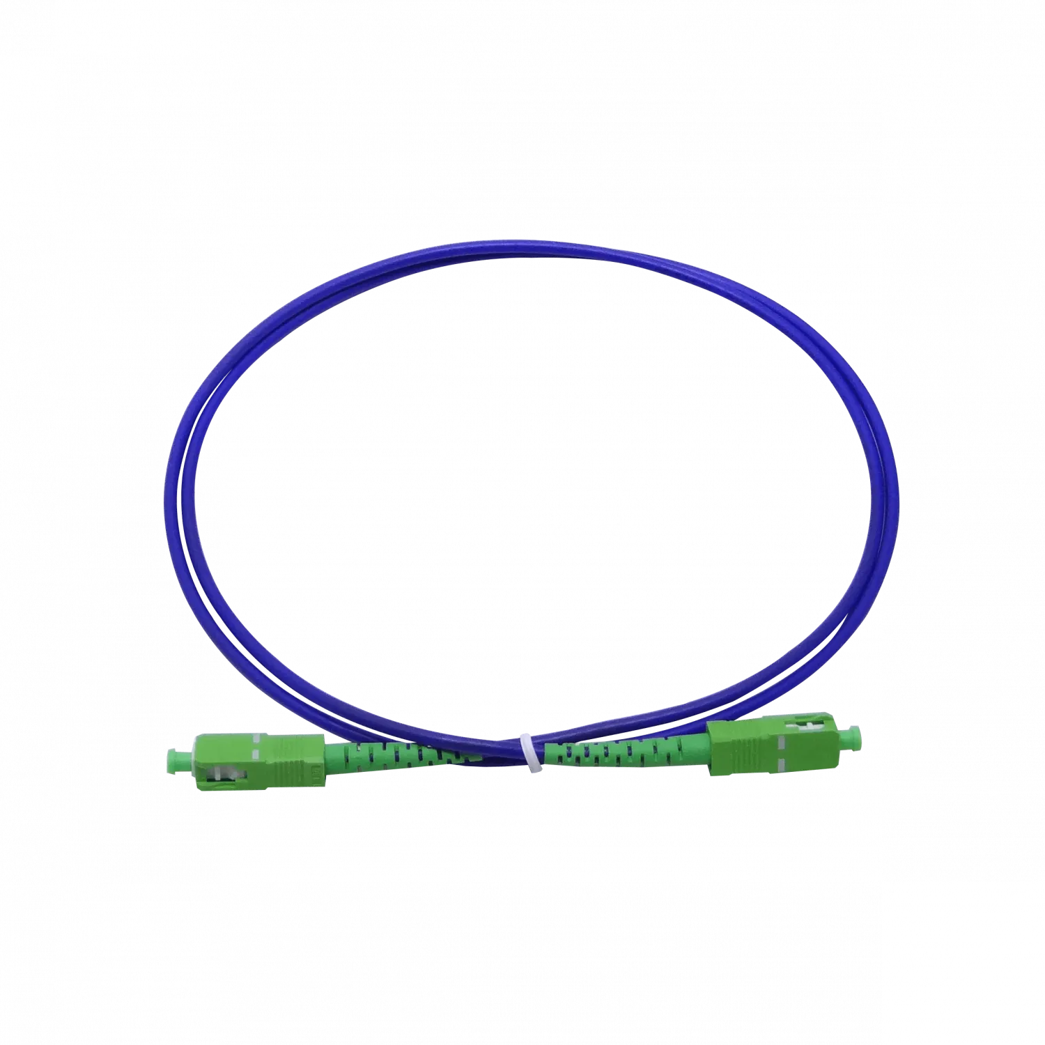 LSZH Blindado 1mt SC/APC-SC/APC SM Simplex JumperFibra 3.0mm 9/125um 3