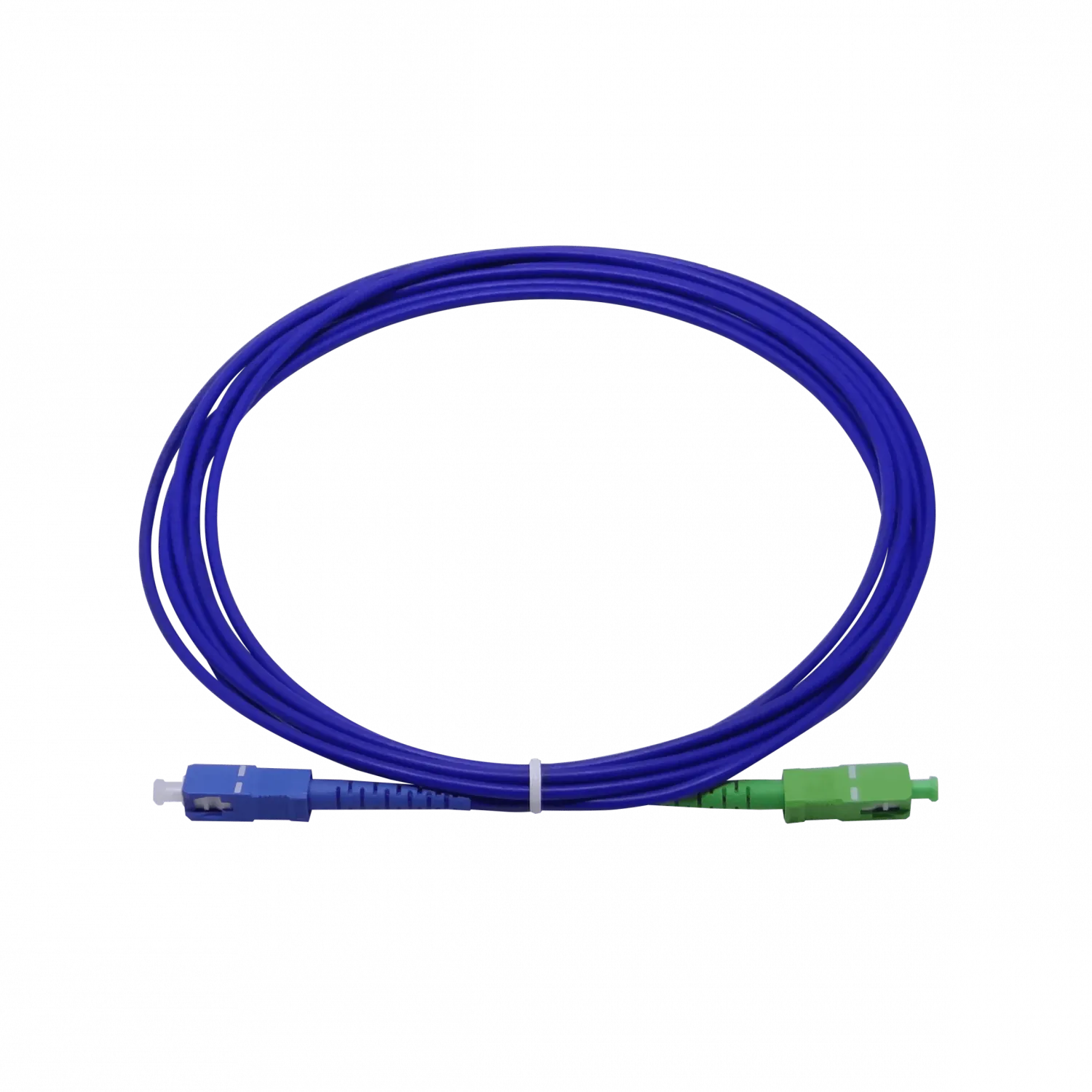 LSZH Blindado 3mt SC/APC-SC/UPC SM Simplex JumperFibra 3.0mm 9/125um 3