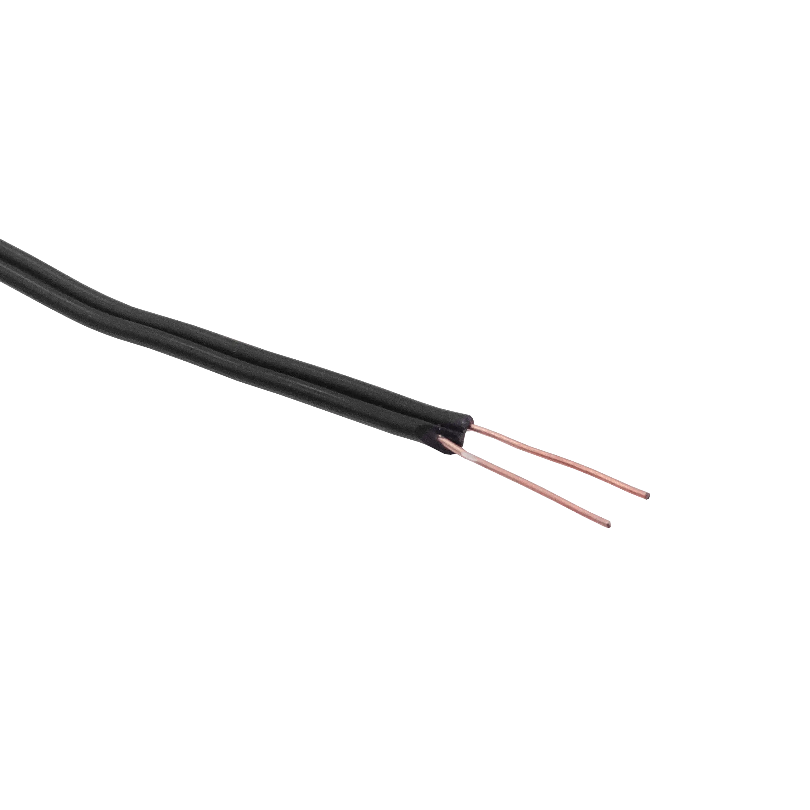 Cable de Acometida Paralelo 2x18AWG CCA 100m Negro - LinkChip 2X18AN-CCA 2
