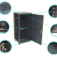 Rack 27U Ciego Fondo-60cm Ancho-19pulg Piso Ruedas Bandeja-30cm PDU - Miniatura 6
