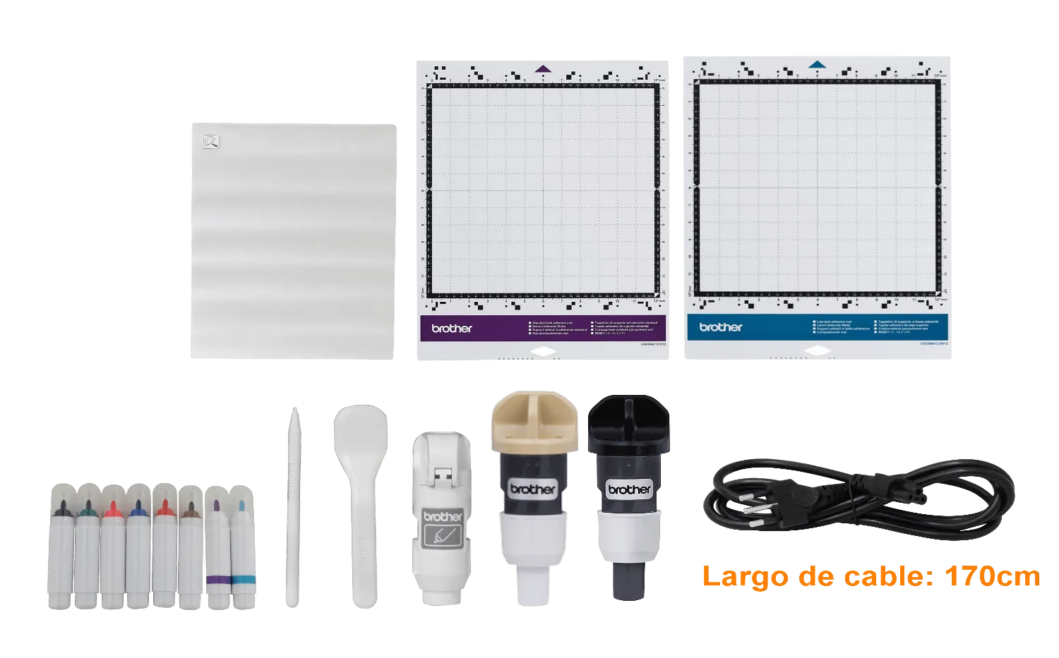 Plotter Brother SDX-225 corte 5mm USB WiFi 30x60cm LCD tactil 6