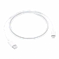 Cable USB-C a Lightning Apple 1m Blanco MUQ93AM/A Original para iPhone y iPad (Sin caja) - Miniatura 2