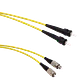 20mt ST-FC MonoModo SM Duplex Jumper Cable Fibra 3.0mm 9/125um LSZH - Miniatura 2