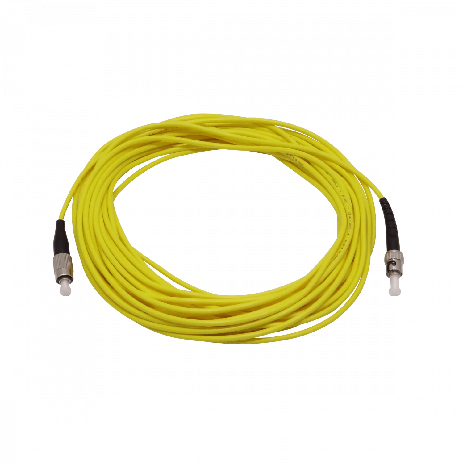 10mt ST-FC MonoModo SM Simplex Jumper Cable Fibra 3.0mm 9/125um LSZH 3