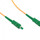 Cable fibra optica 8m SC/APC-SC/APC Monomodo SM Simplex Jumper 3.0mm 9/125um JFSAA8X - Miniatura 3