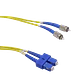 25mt SC-FC MonoModo SM Duplex Jumper Cable Fibra 9/125um 3.0mm - Miniatura 2