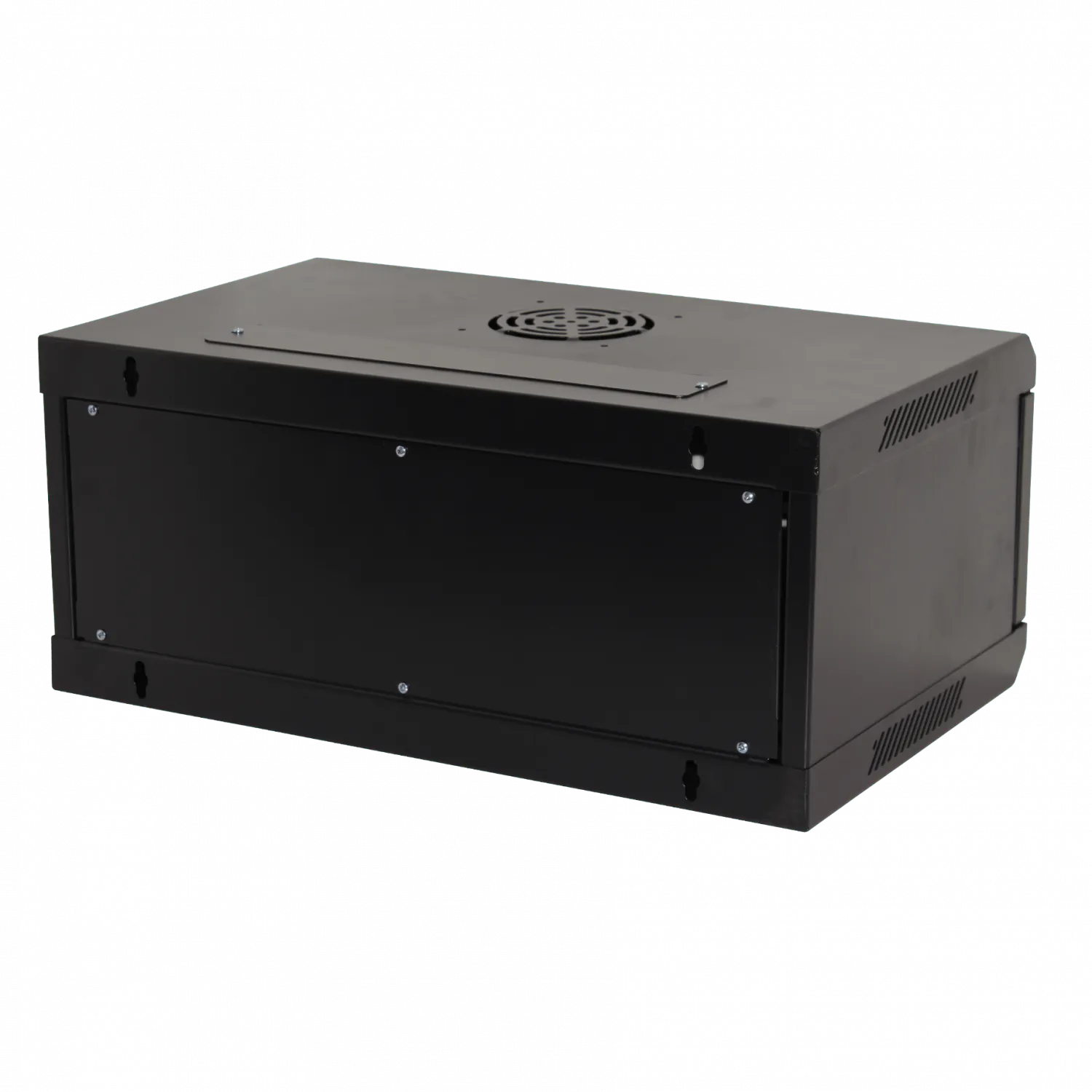 Lateral Fijo LINKMADE RK04-3C 4U Fondo 35cm Rack Pared Mural Negro 2