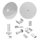 UBIQUITI Gen2 420mm 25dBi c/Radome c/Escudo PowerBeamAC 1-1000 PoE-24V - Miniatura 5