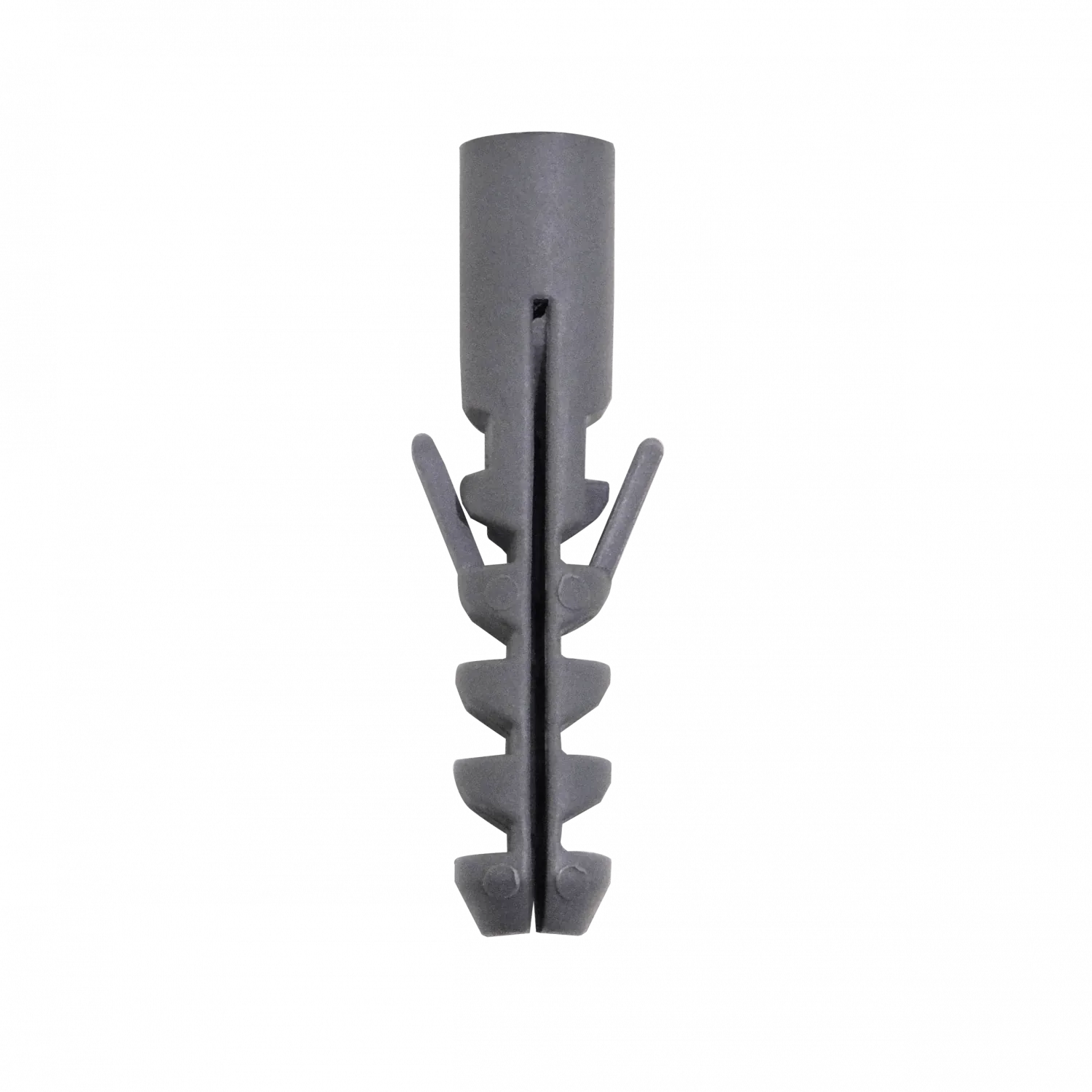 50-Unids. 12mm Tarugo Plastico Gris 12x60mm 2