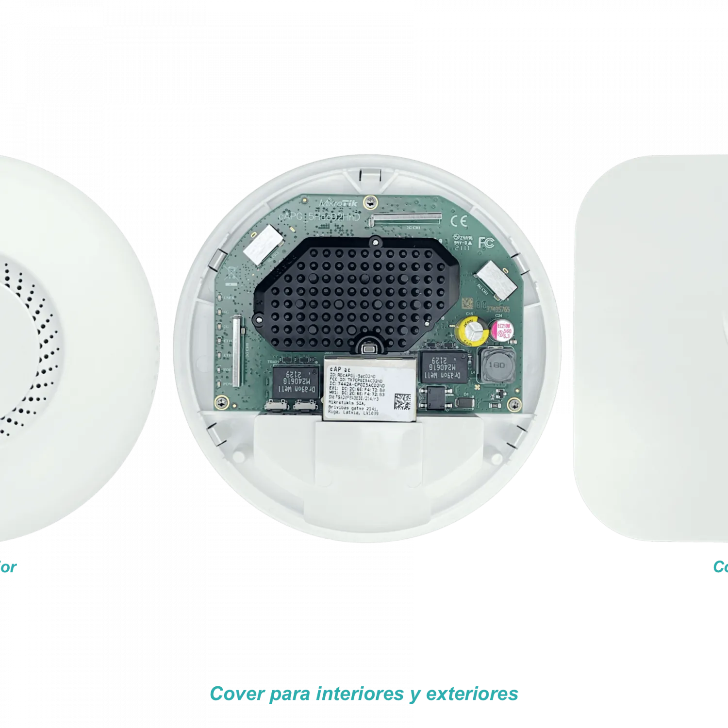 Punto de Acceso MikroTik cAP ac - Doble Banda 2.4/5 GHz, Montaje en Techo o Pared 8