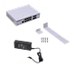 MikroTik Cloud Router Switch CRS112-8P-4S-IN - Conmutador - L3 - Gestionado - 18 x 10/100/1000 - Miniatura 4