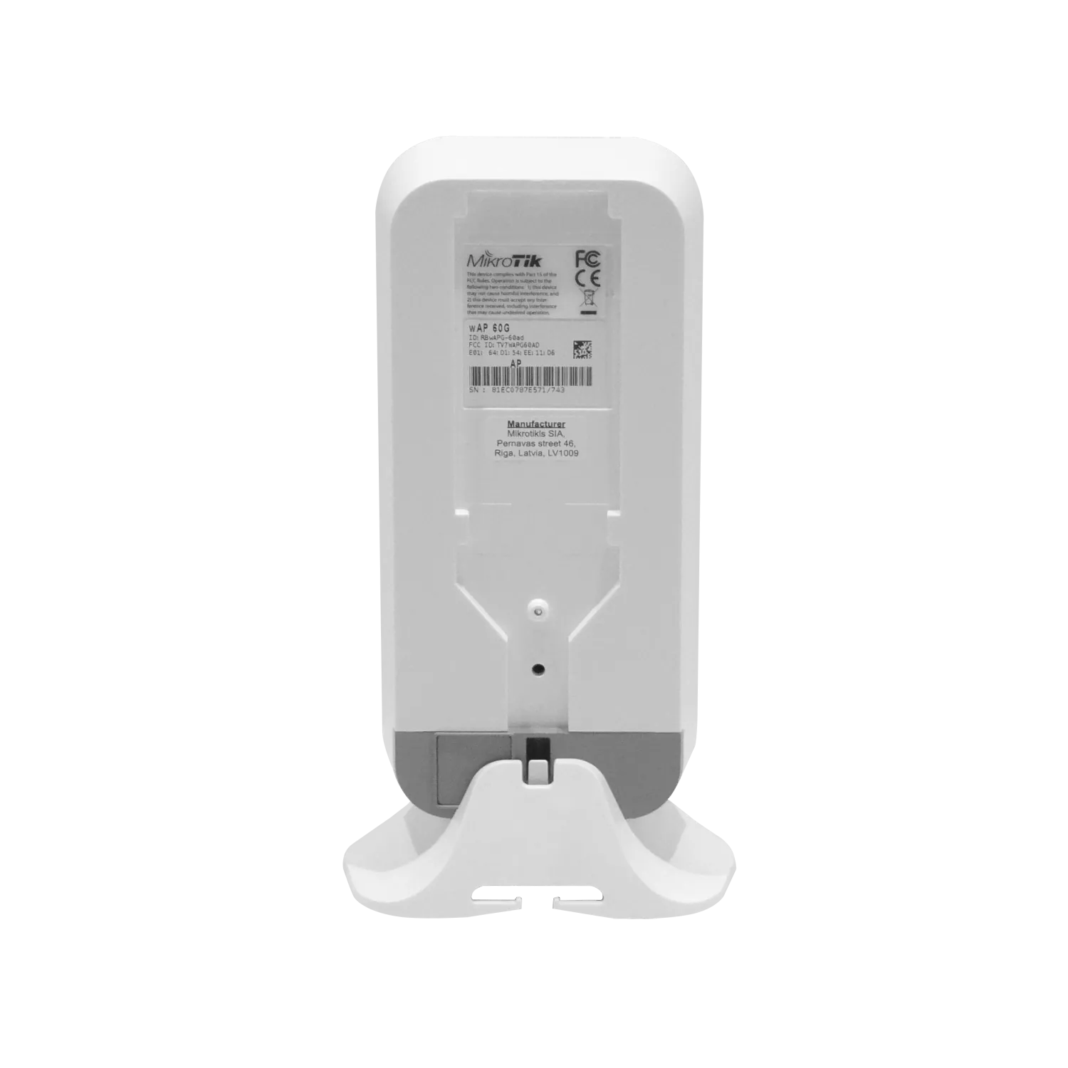 Unidad Inalámbrica MikroTik wAP 60G - 60 GHz, para Exteriores e Interiores 4