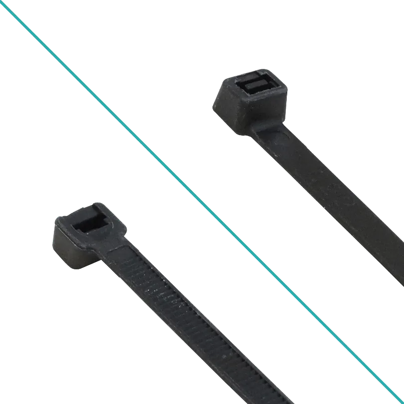 50-un 400x7,2mm Negra Amarra Plastica Nylon 7.2x400mm 2