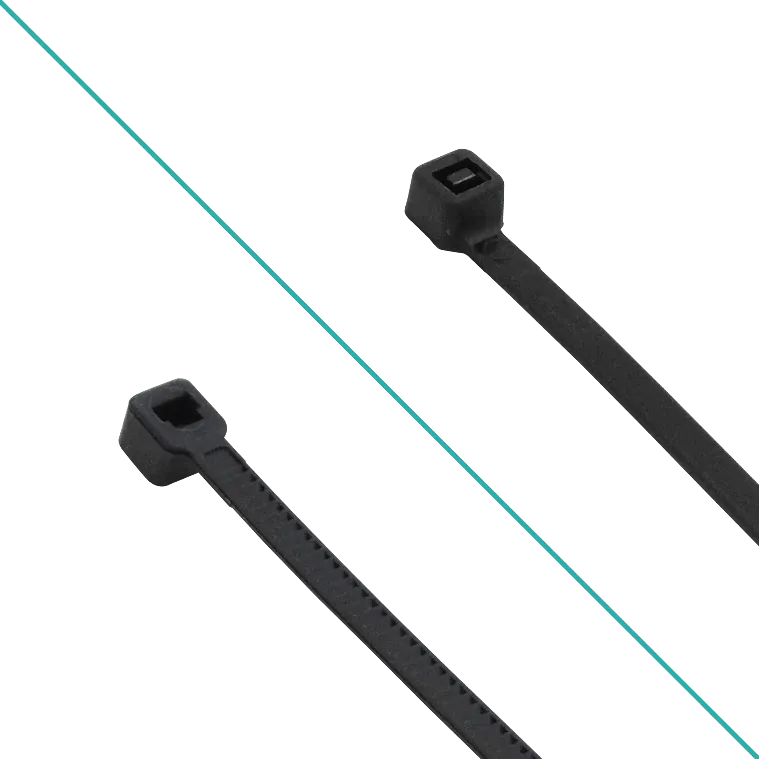 50-un 300x3,6mm Negra Amarra Plastica Nylon 3.6x300mm 3