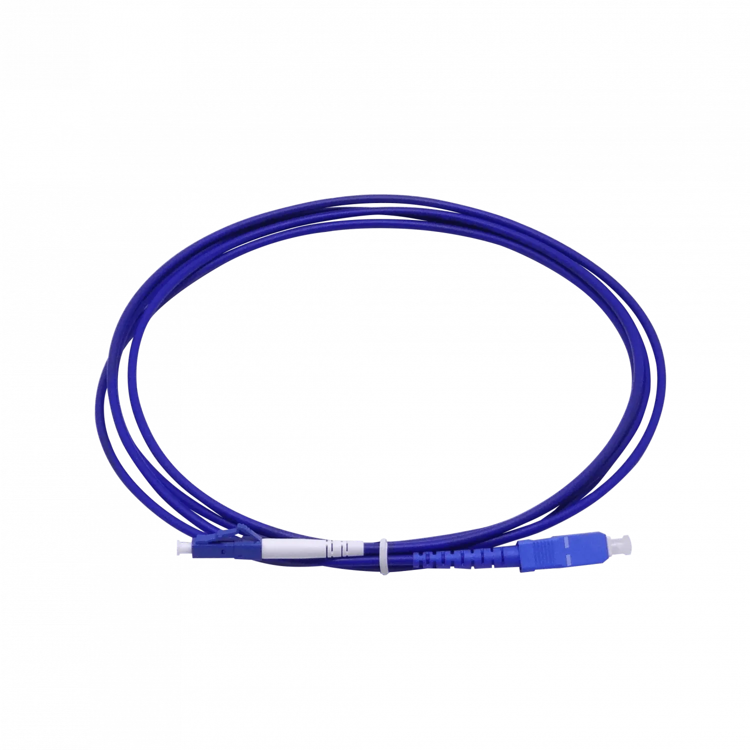 LSZH Blindado 2mt LC-SC SM Simplex Jumper Cable Fibra 3.0mm 9/125um 3