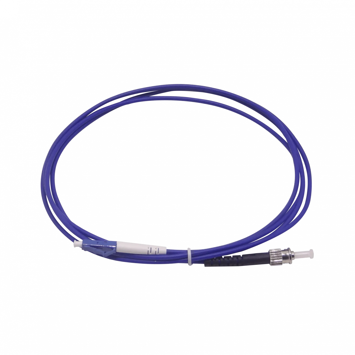 LSZH Blindado 2mt LC-ST Mono SM Simplex Jumper Cable Fibra 3.0mm 9/125 3
