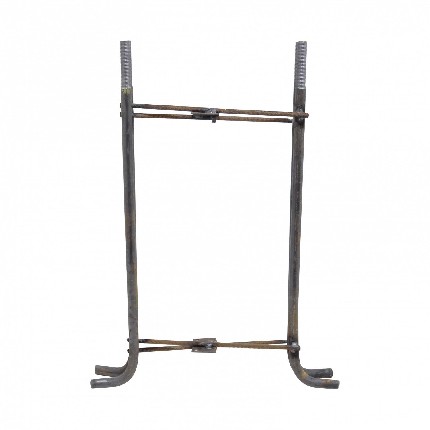 Alt-550mm 185x185mm Canastillo Fierro ObraCivil Base p/POSTEC-7M/6M 5
