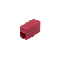 Copla Roja RJ45-RJ45 Hembra-Hembra Union Cupla - Miniatura 2