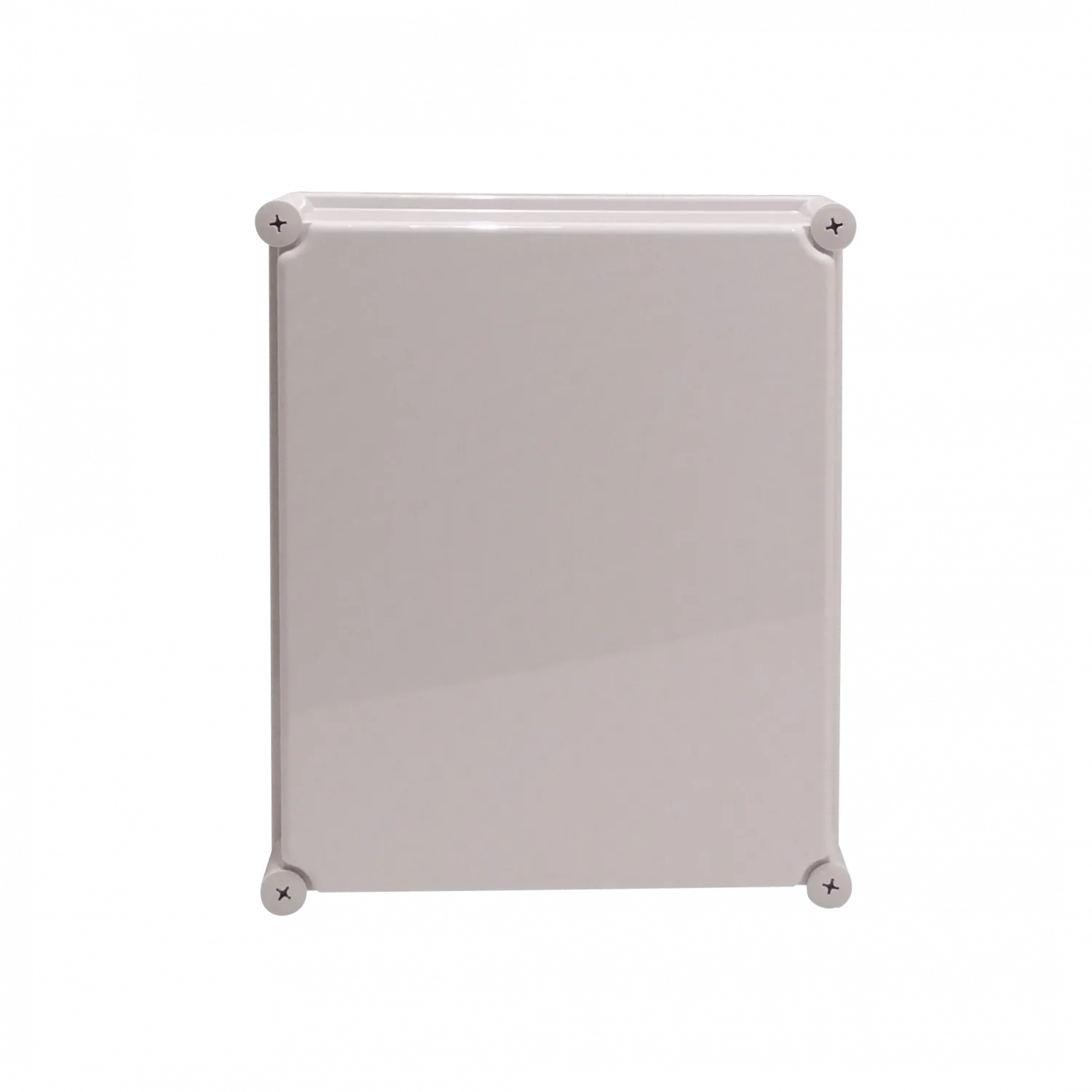 Caja Plástica TIBOX TJ-AG-3428-1, 340x280x180mm, Gris, IP66 con Placa 3