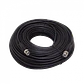 Cable RG59 Coaxial BNC-M a BNC-M, 50m Negro, para CCTV - Miniatura 2