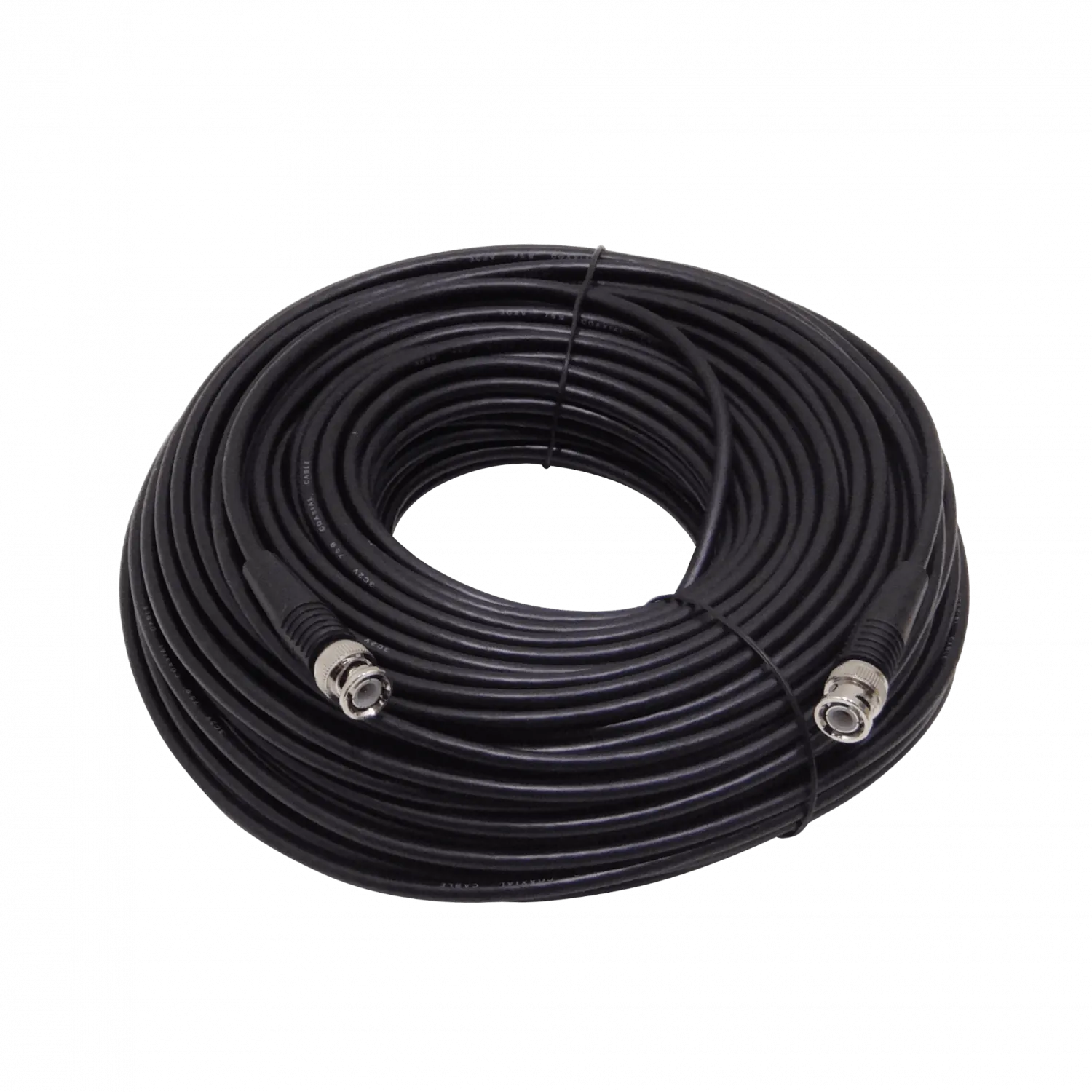 Cable RG59 Coaxial BNC-M a BNC-M, 50m Negro, para CCTV 2