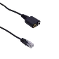 RJ9-Macho a 2x3,5mm-Hembra Mic/Audif Cable 25cm para Auricular 3.5mm - Miniatura 2