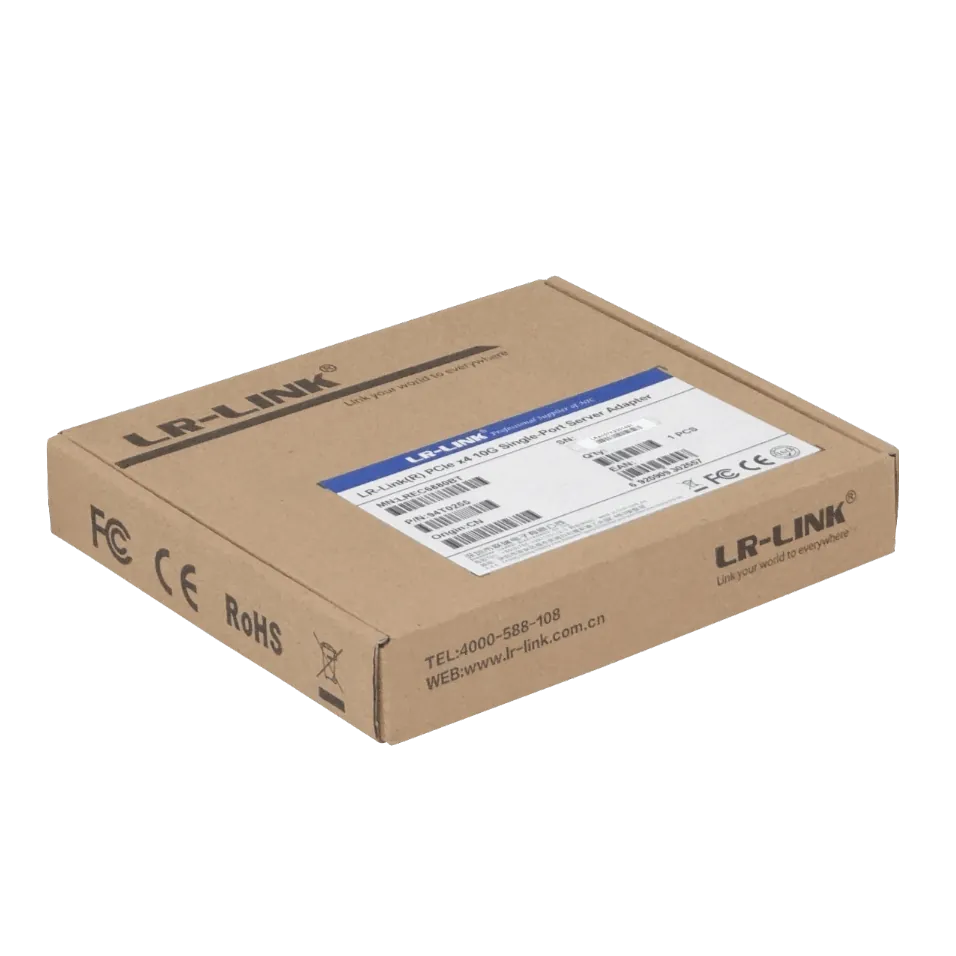 Tarjeta de Red PCIe x4 LR-LINK LREC6880BT - Puerto Único 10G Ethernet, Aquantia AQC107 5