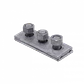 Brida Sujecion 3 Pernos 5/8T/VTRC 125x46x6x15mm para Postacion - Miniatura 2