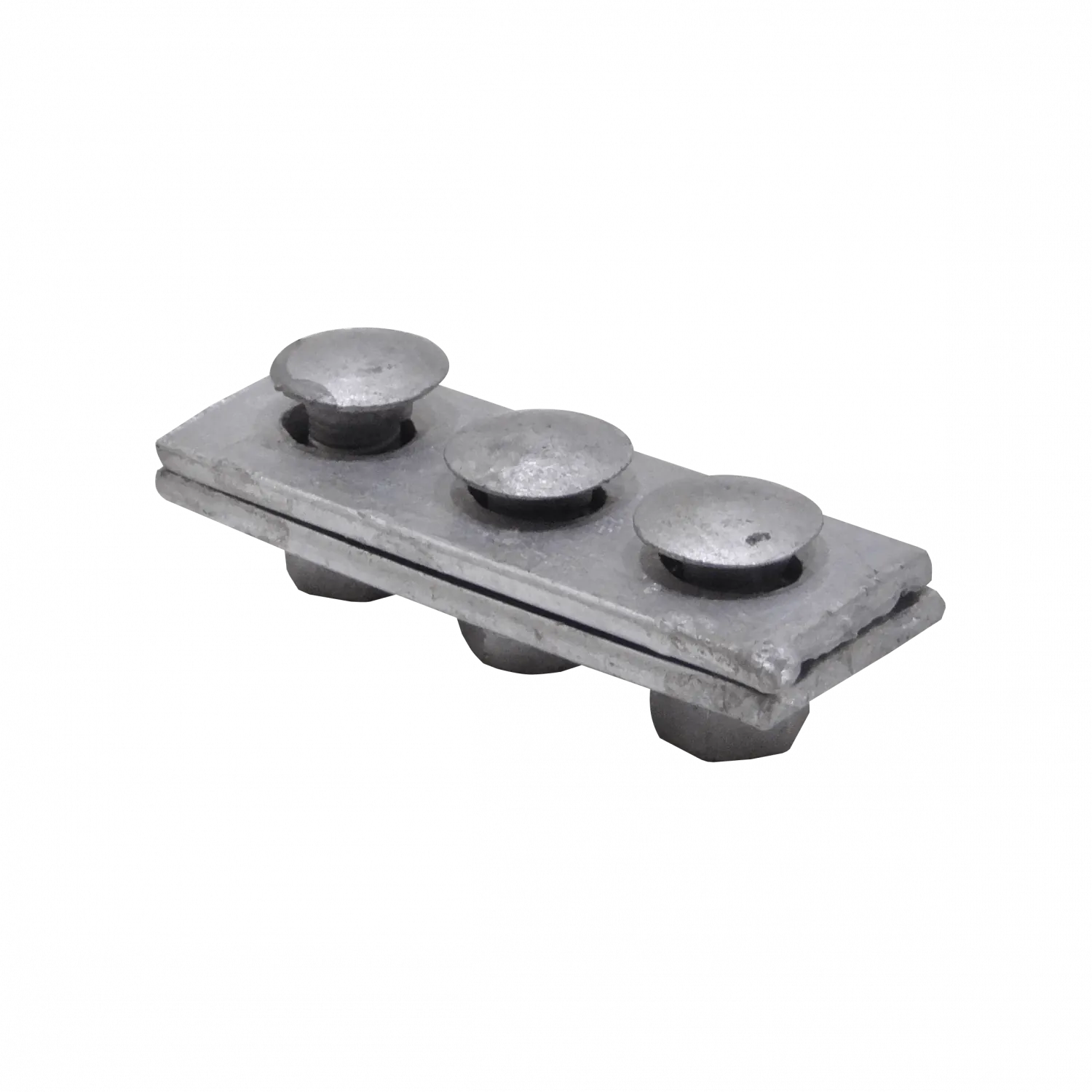 Brida Sujecion 3 Pernos 5/8T/VTRC 125x46x6x15mm para Postacion 4