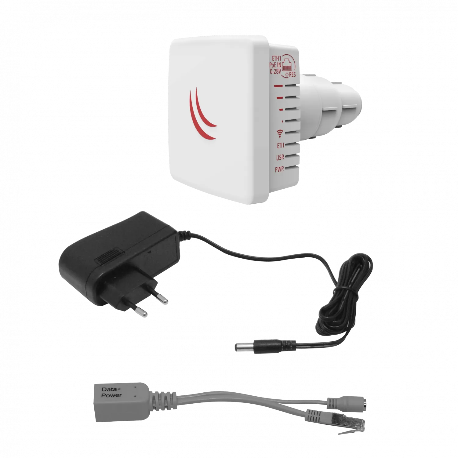 Antena MikroTik LDF-2 10dBi 60° 2.4GHz 26dBm L3 24V p/Dish Satelital 40mm 2