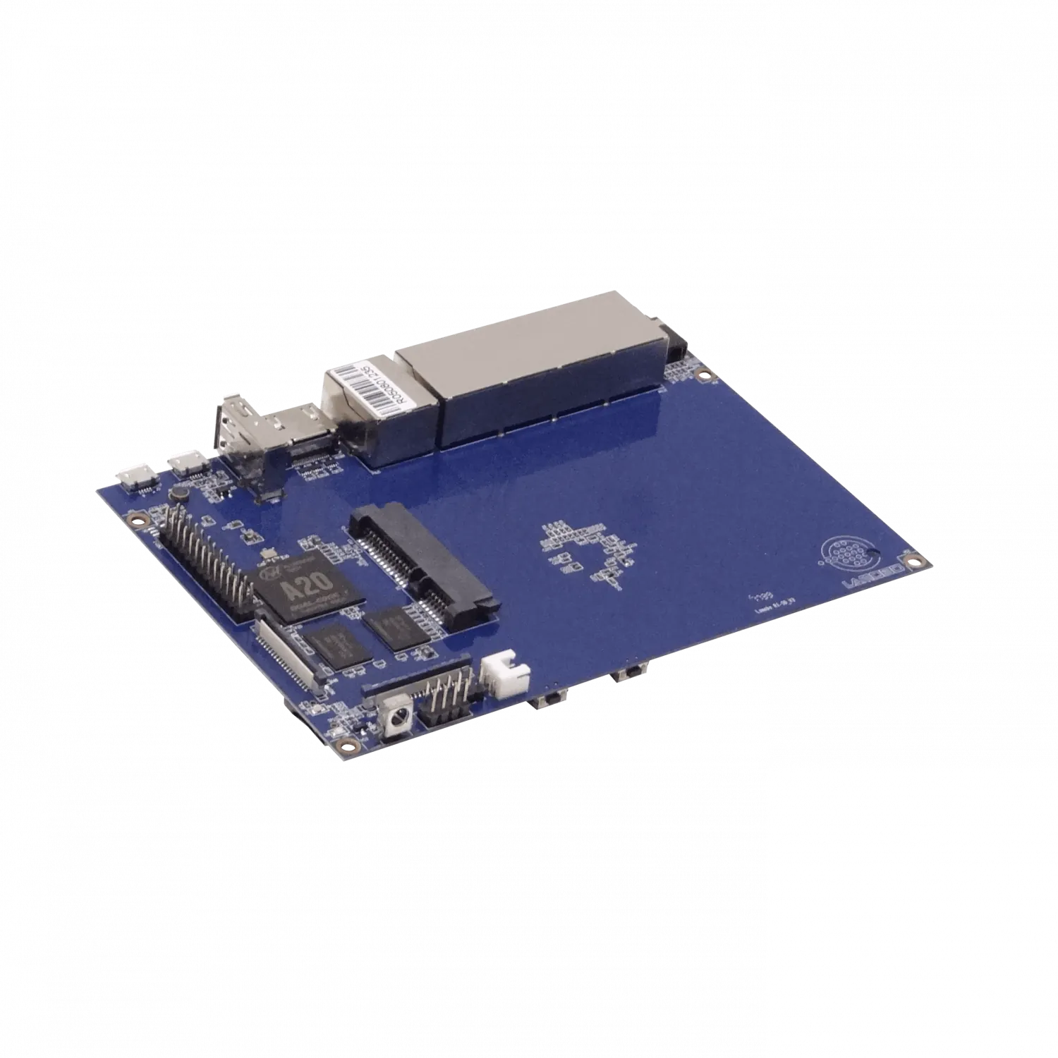 BANANAPI 1GHz-Dual 5-1000 1GB 2-USB SD/SATA CSI HDMI 3,5mm Mic 15x10cm 3