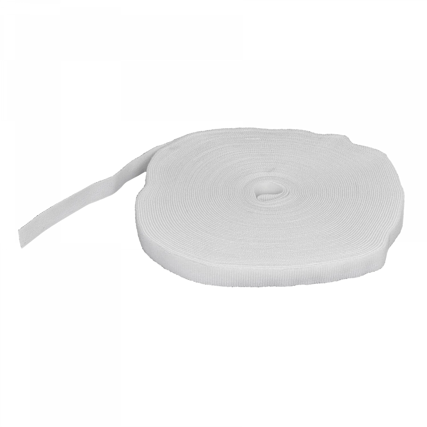 Blanca Amarra Velcro Clasica Doble Faz 25mt 20mm 2