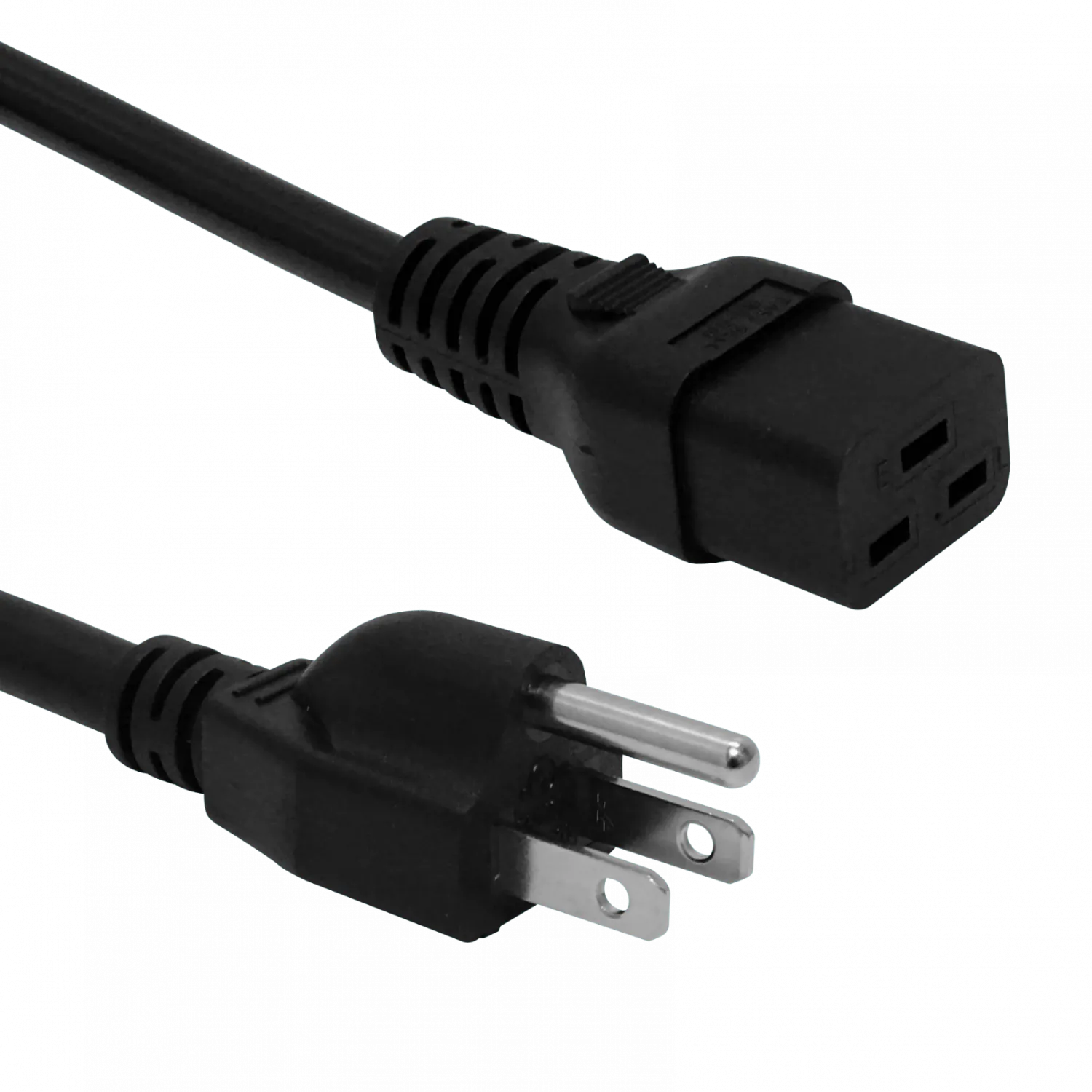 5-15P-Americano-Macho C19-Hembra Cable Poder 18A 14AWG 1,5-1,8mt 2