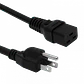 5-15P-Americano-Macho C19-Hembra Cable Poder 18A 14AWG 1,5-1,8mt - Miniatura 2