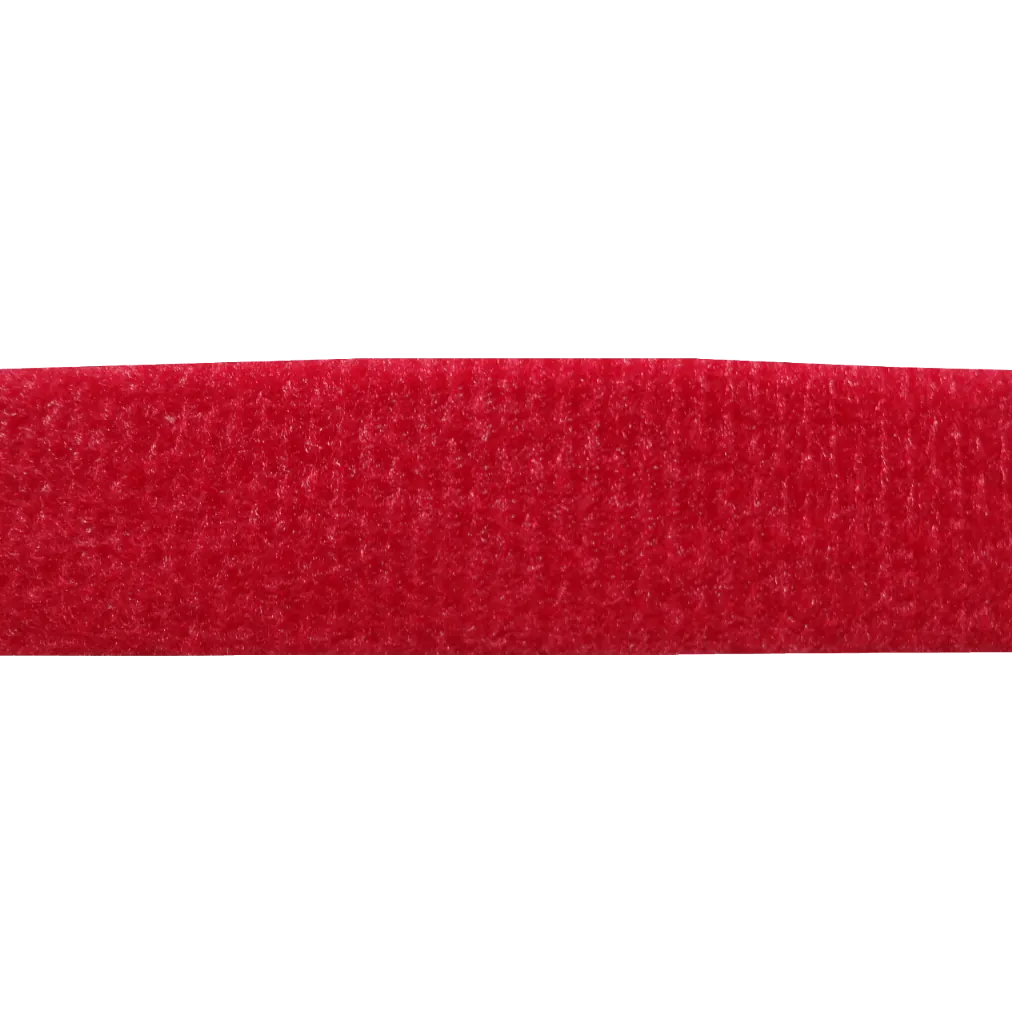 Roja Amarra Velcro Clasica Doble Faz 25mt 20mm 3