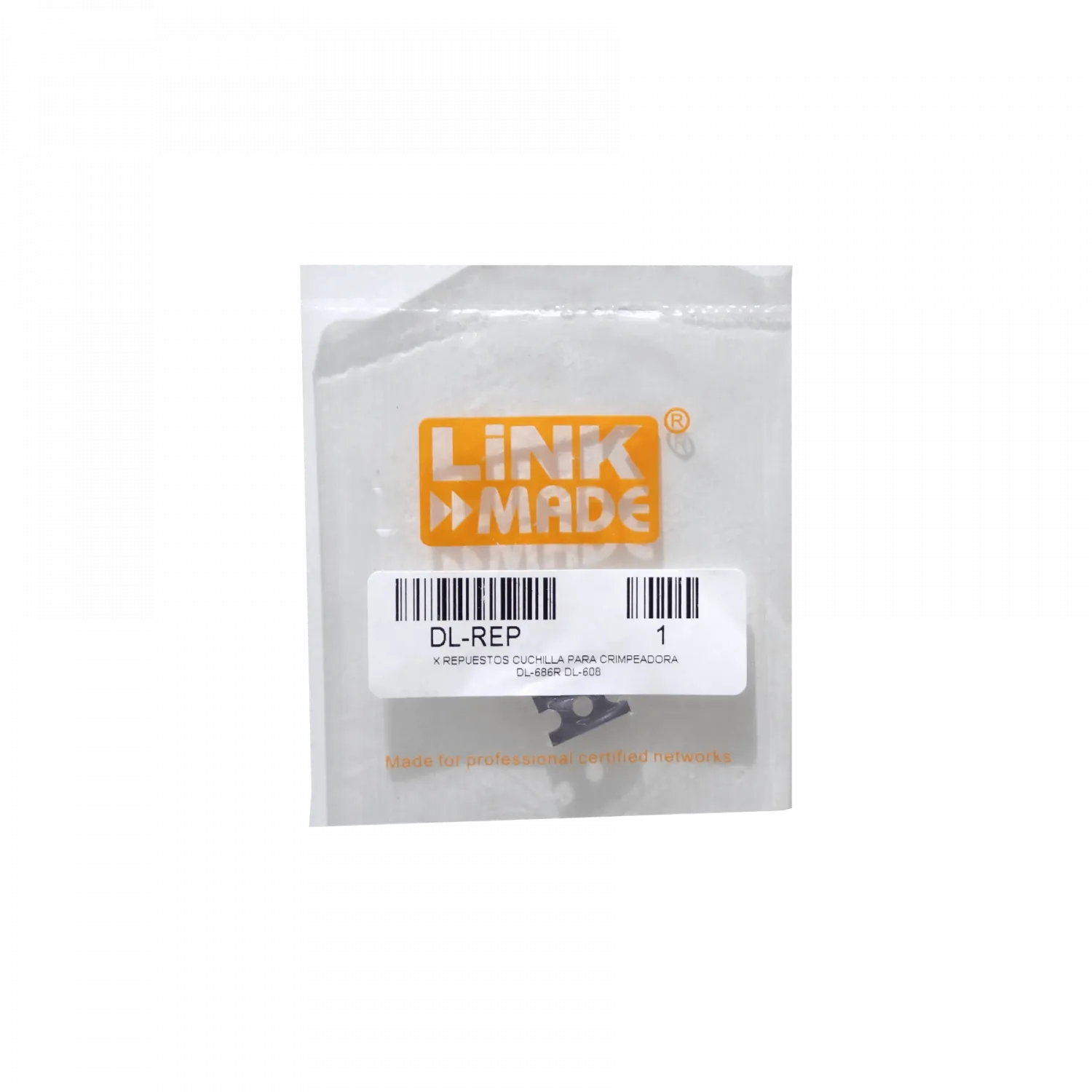 Repuesto Una Cuchilla para Crimpeadora DL-686R DL-608 13,5x10mm 2