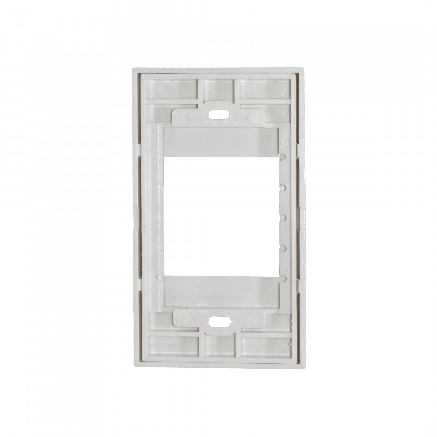Faceplate Multimedia de 2 Espacios, Placa Mural Blanca, 120x70mm, LY-116 3