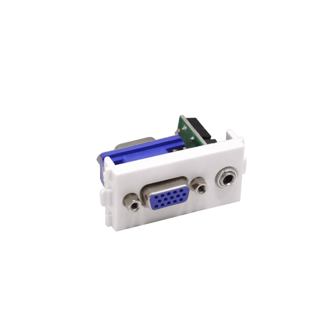 Modulo VGA-HH 3,5mm-HH Audio DB15-Hembra-Hembra DE-15/HH p/FQ1-FQ2-FQ3 2