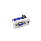 Modulo VGA-HH 3,5mm-HH Audio DB15-Hembra-Hembra DE-15/HH p/FQ1-FQ2-FQ3 - Miniatura 2