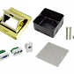 Caja de Piso RST-M3P RJ45 + VGA + 3 RCA Abatible Metálica 103x99x55mm con Tapa 118x120mm - Miniatura 3