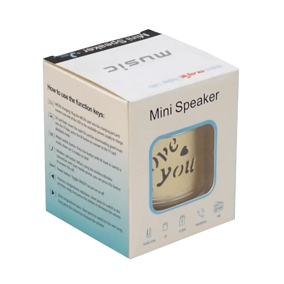 Parlante Cilindro Bluetooth Recargable FM mSD 3,5mm-M XL-S28U 2