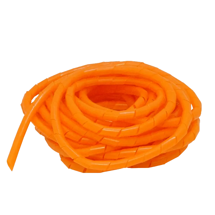 PE Naranjo 12mt 12/15/0,85mm Espiral Atrapa Cable Ordenador 3