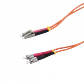 15mt LC-FC OM1 MultiModo MM Duplex Jumper Fibra 62.5/125um LSZH - Miniatura 3