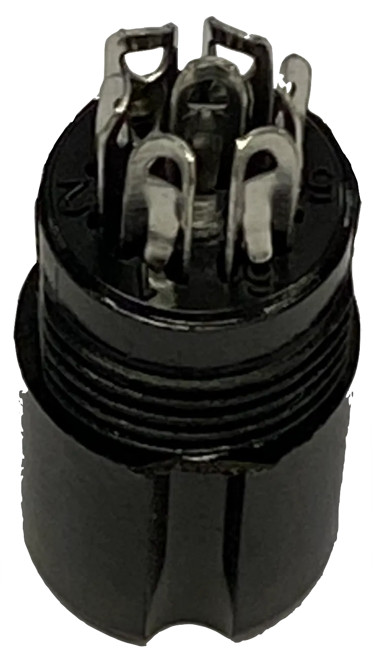 Conector GX12 Hembra Volante de 7 Pines Soldable GX12HV-7 3
